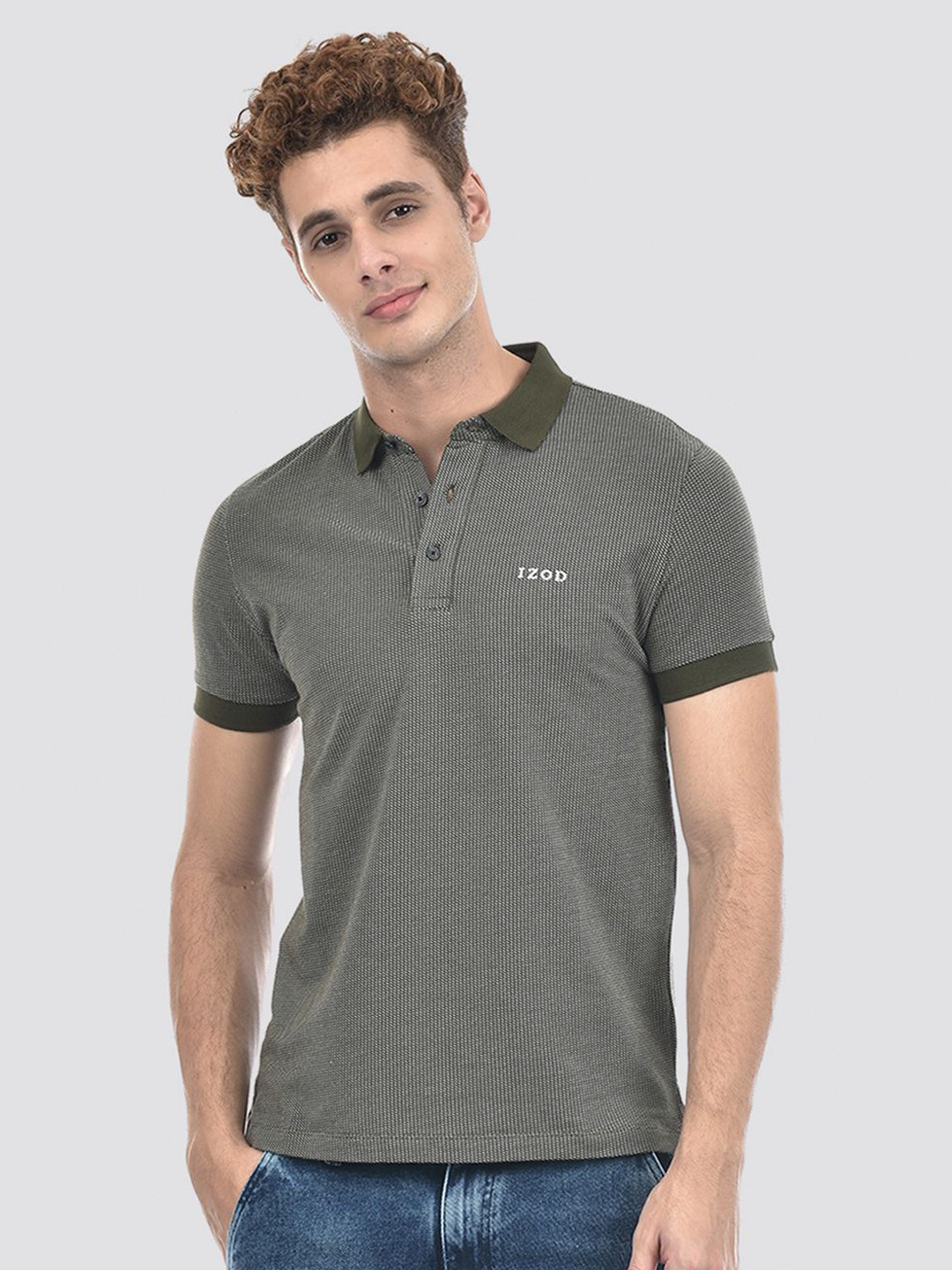 IZOD Polo Collar Slim Fit T-shirt