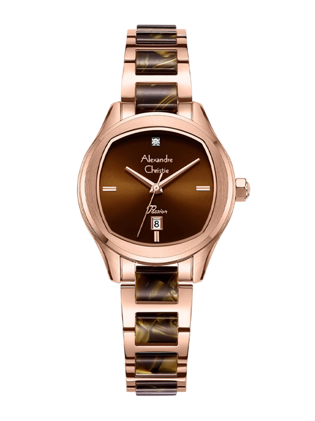 Alexandre Christie Passion Women Dial & Stainless Steel Straps Analogue Watch 2B82LDBRGBO