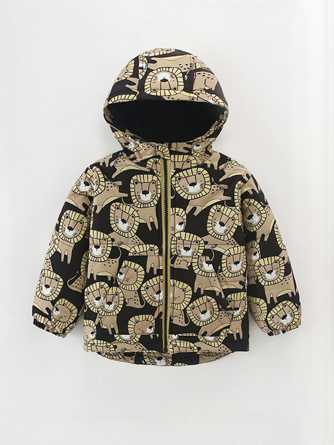 YK Boys Polyester Open Front Jacket