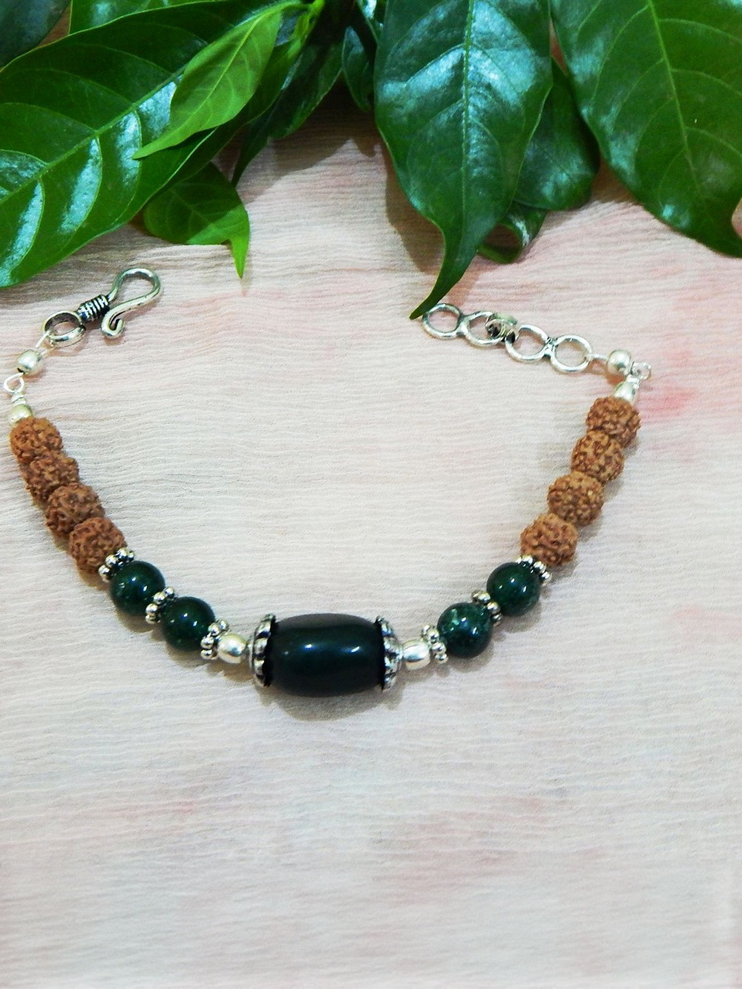 Jaya Vision Jewelry Unisex Green Bracelet