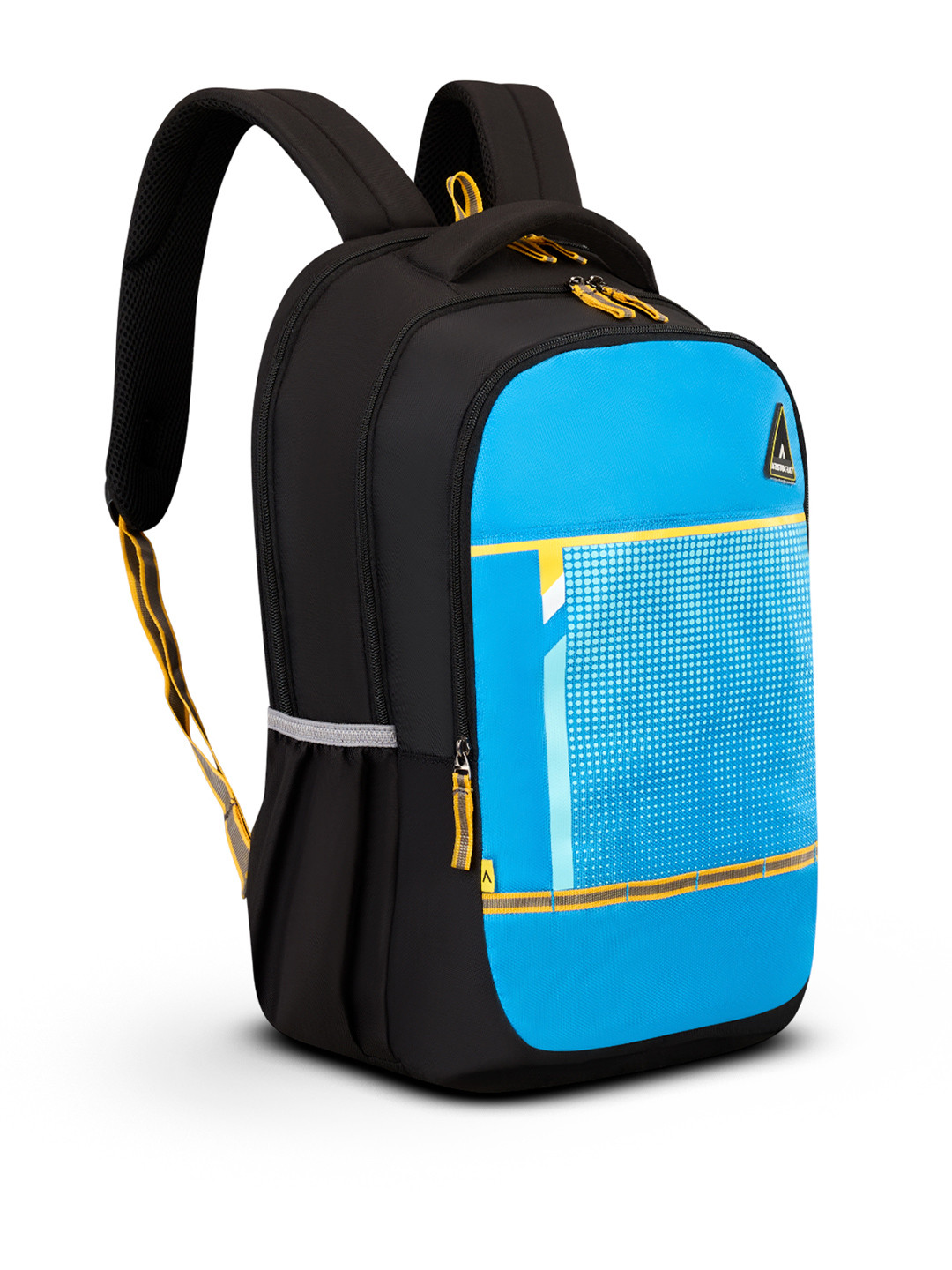 Aristocrat Kids Scholar Black & Blue Casual Backpack 38L