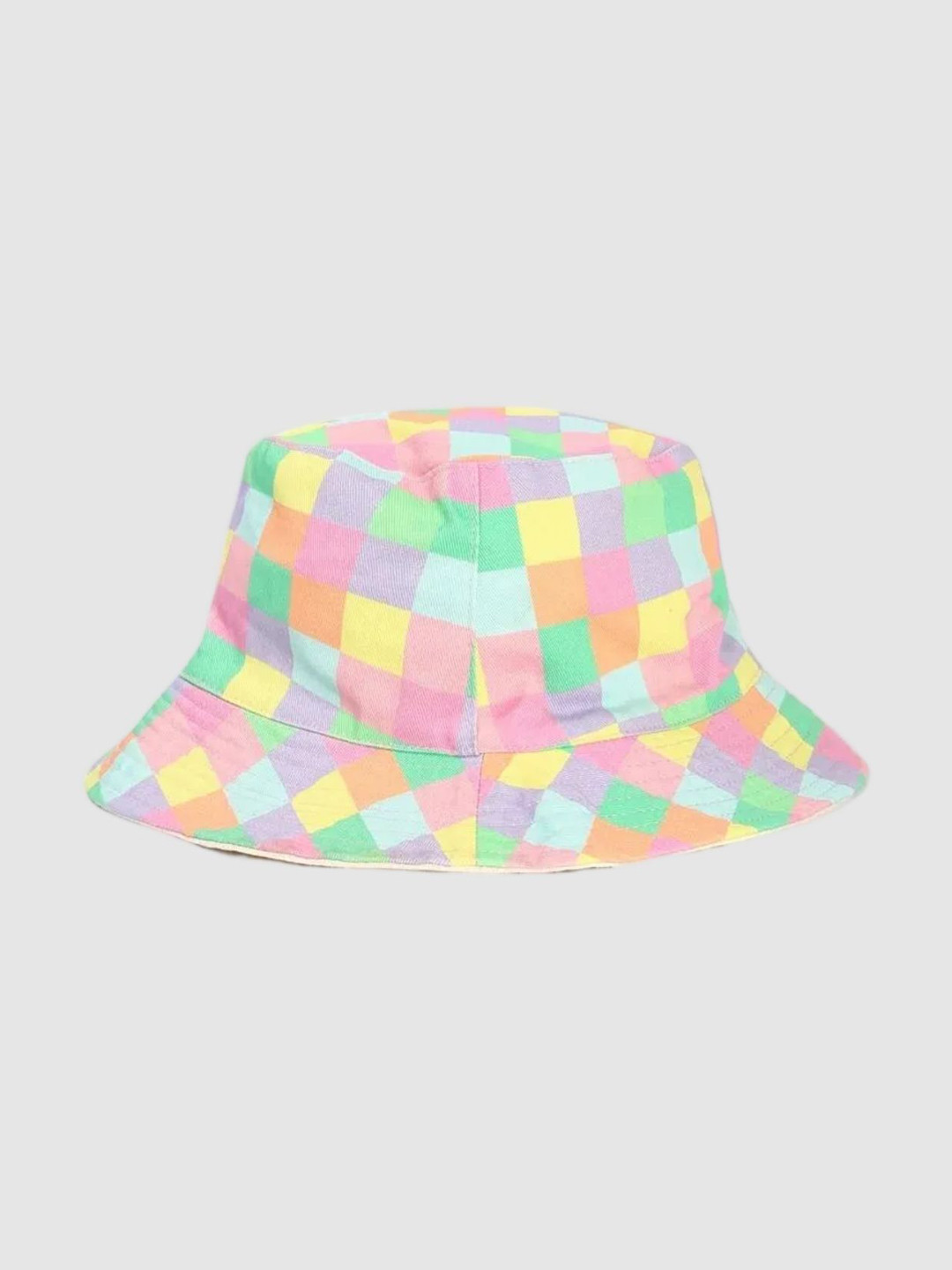 GAP Girls Multicoloured Checked Bucket Hat