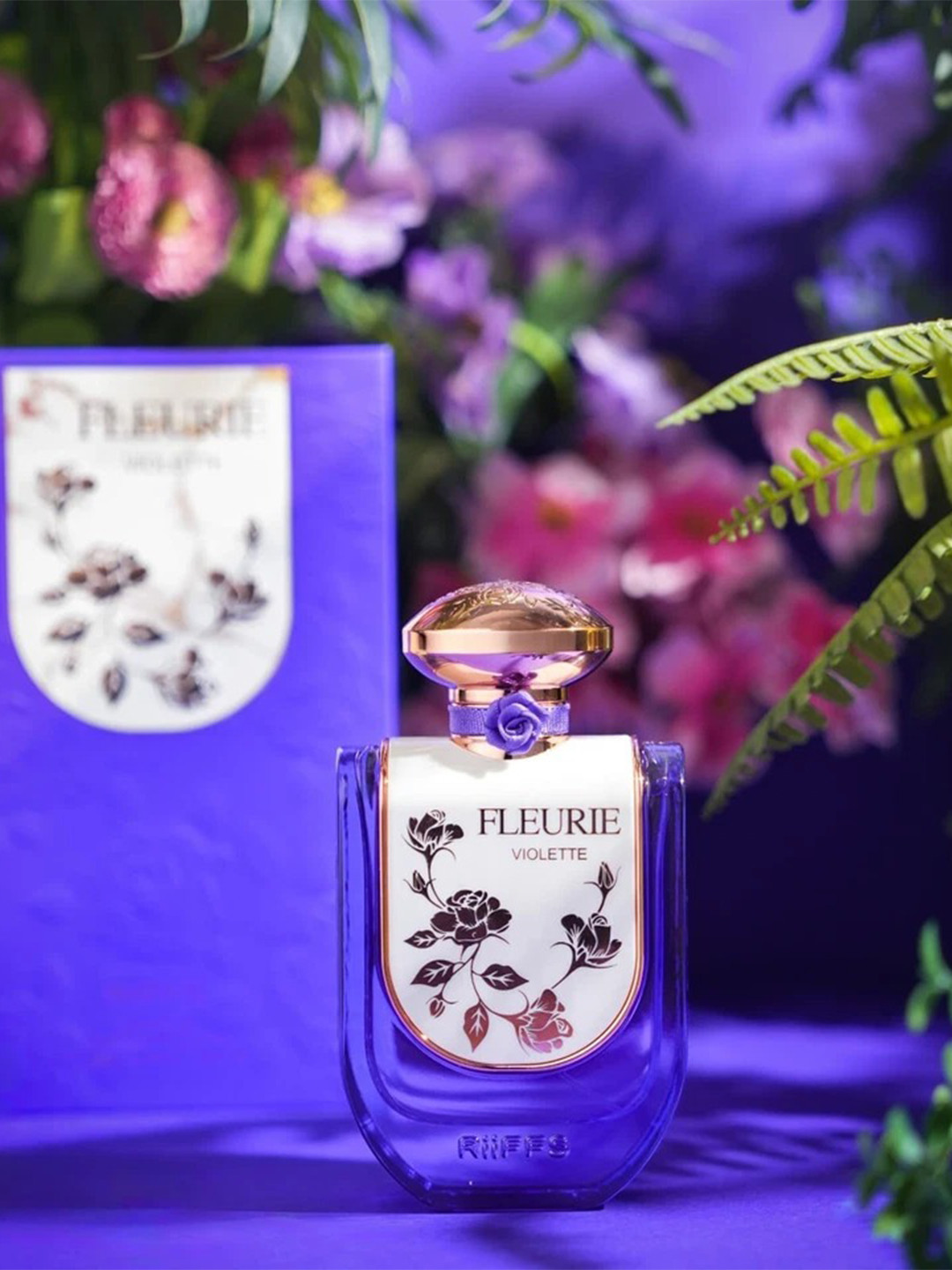 RIIFFS Women Fleurie Violet Long Lasting Eau De Parfum - 100 ml