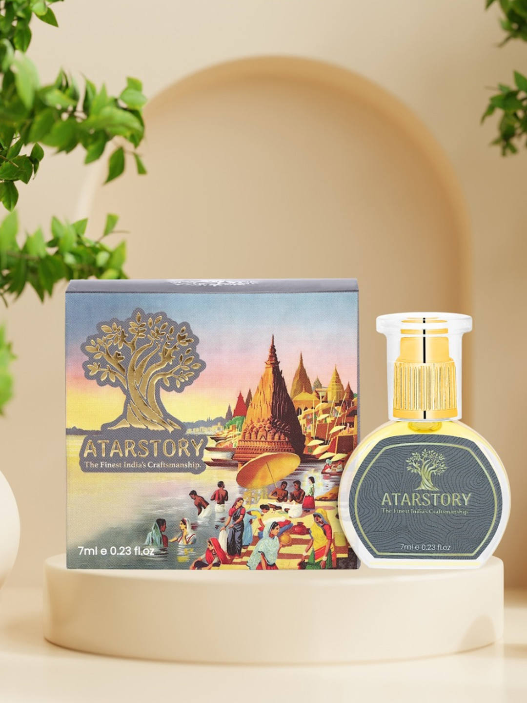ATARSTORY Arabic Jasmine Alcohol Free Long Lasting Roll On Attar- 7 ml