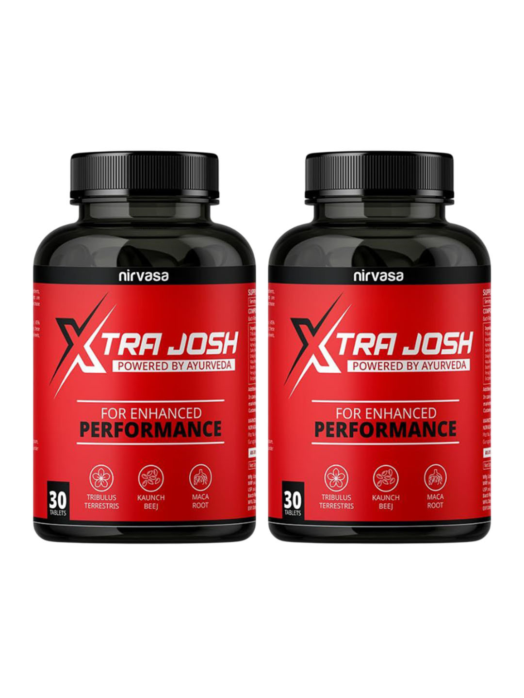 Nirvasa Pack of 2 Ayurvedic Health Supplement 30 Tablets