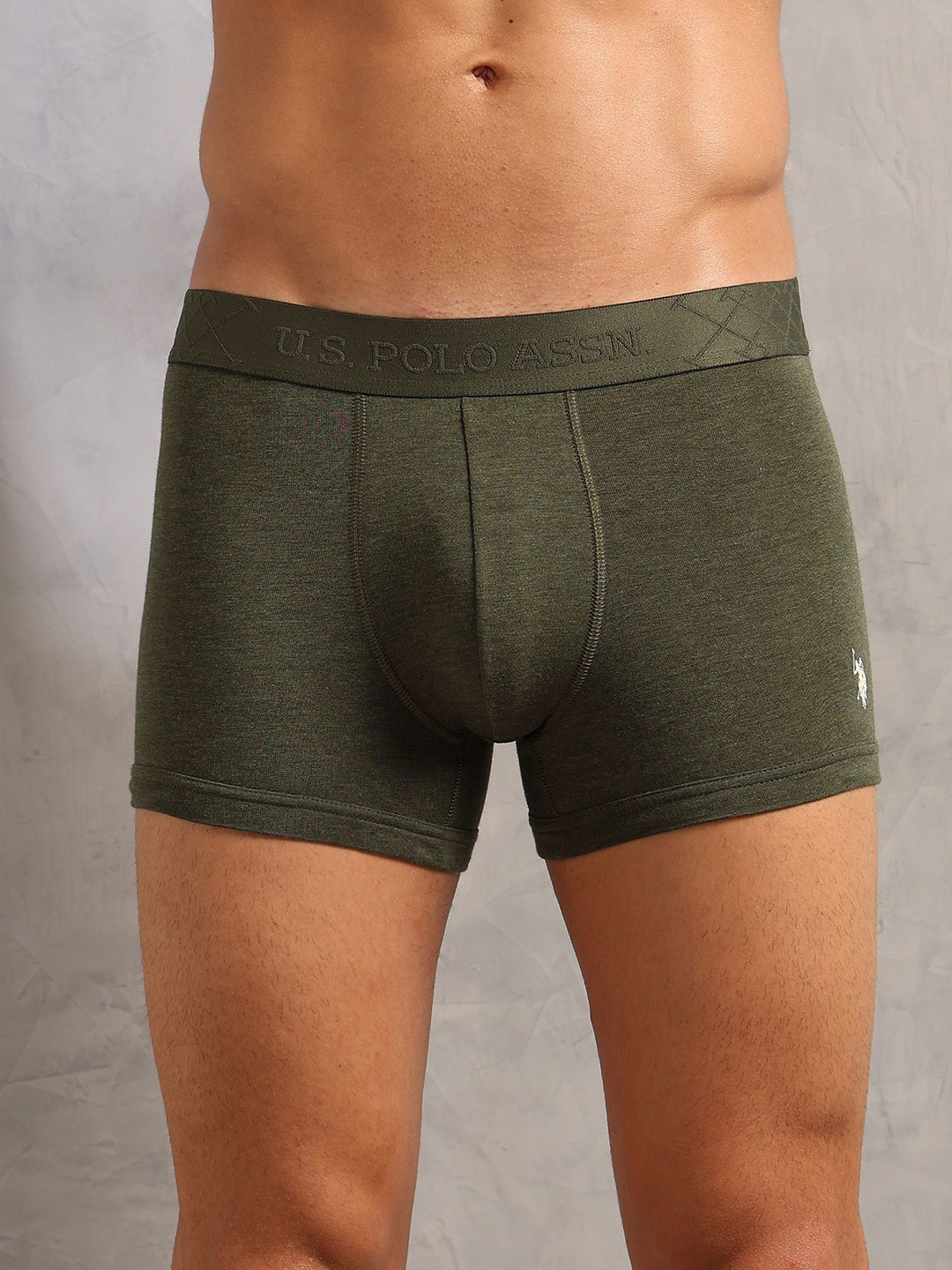 U.S. Polo Assn. Men Low-Rise Short Trunk PT006-G20-PL