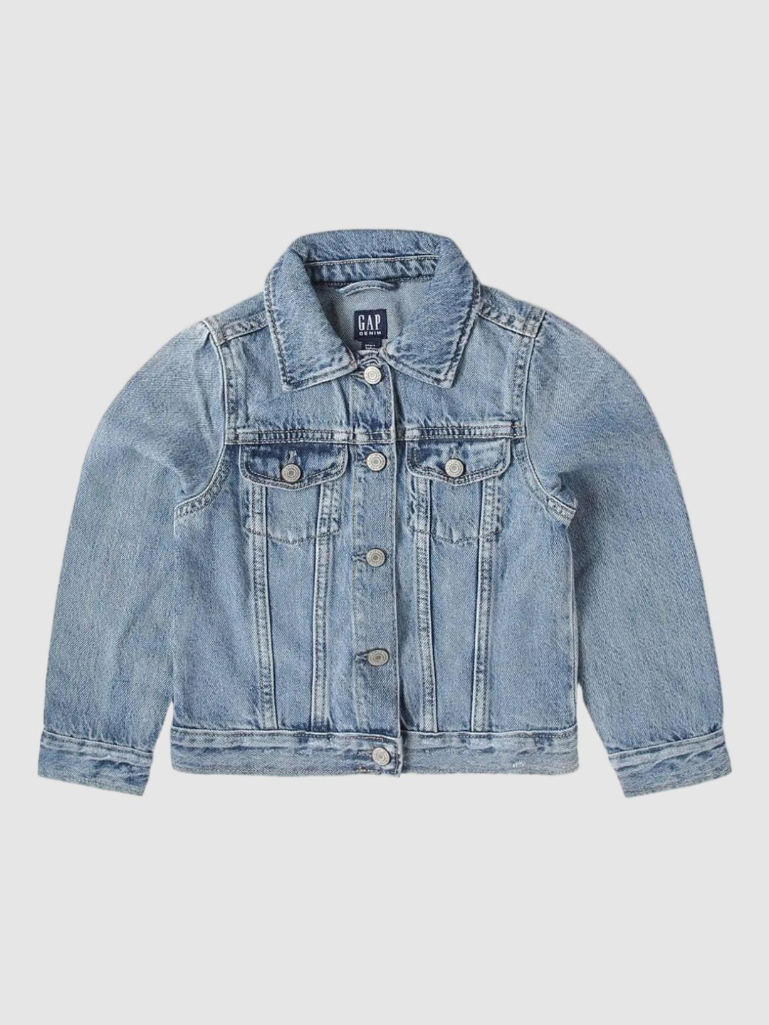 GAP Girls Crop Denim Jacket