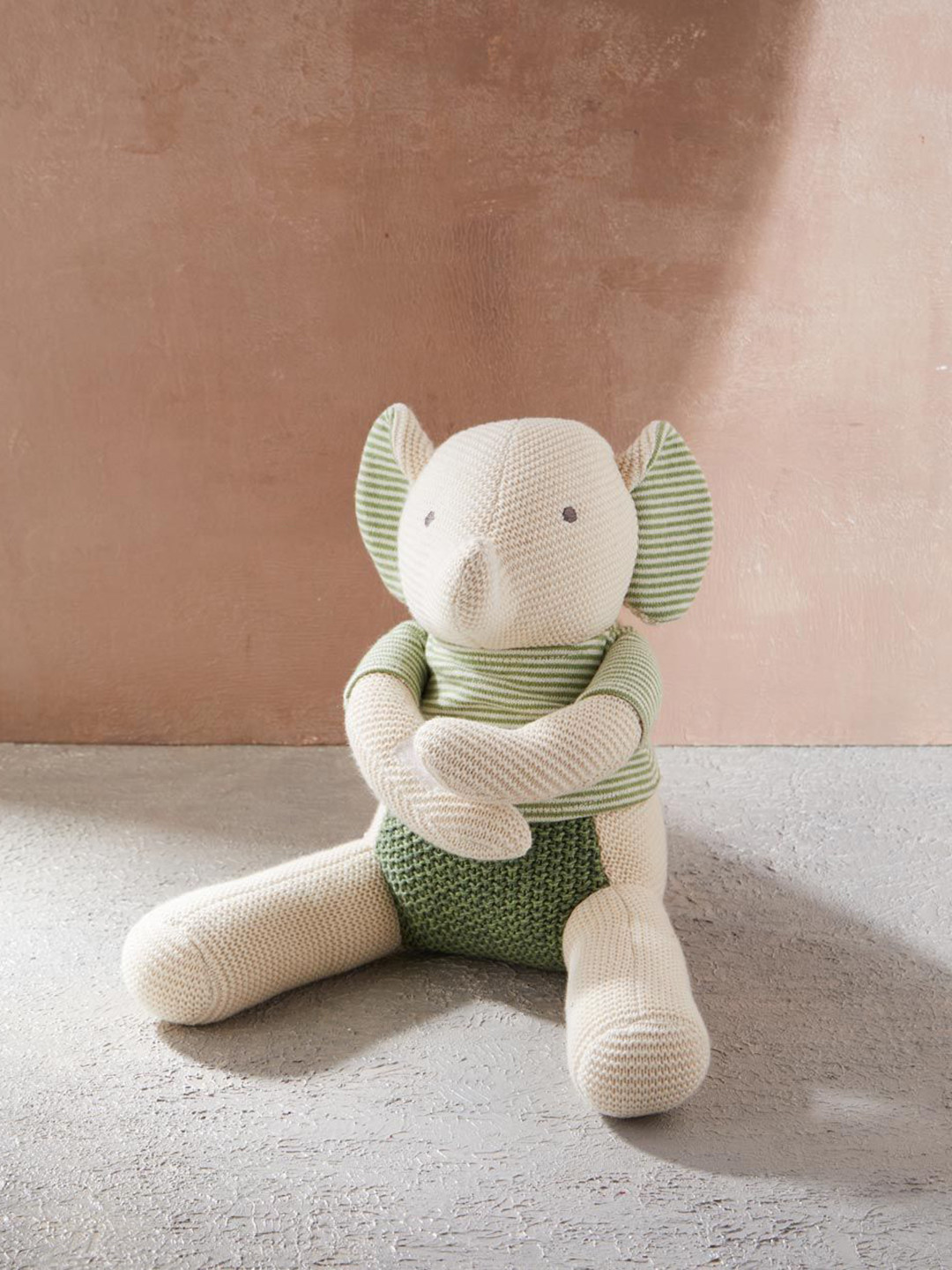 Fabindia Kids Polyfill Elephant Soft Toys and Dolls