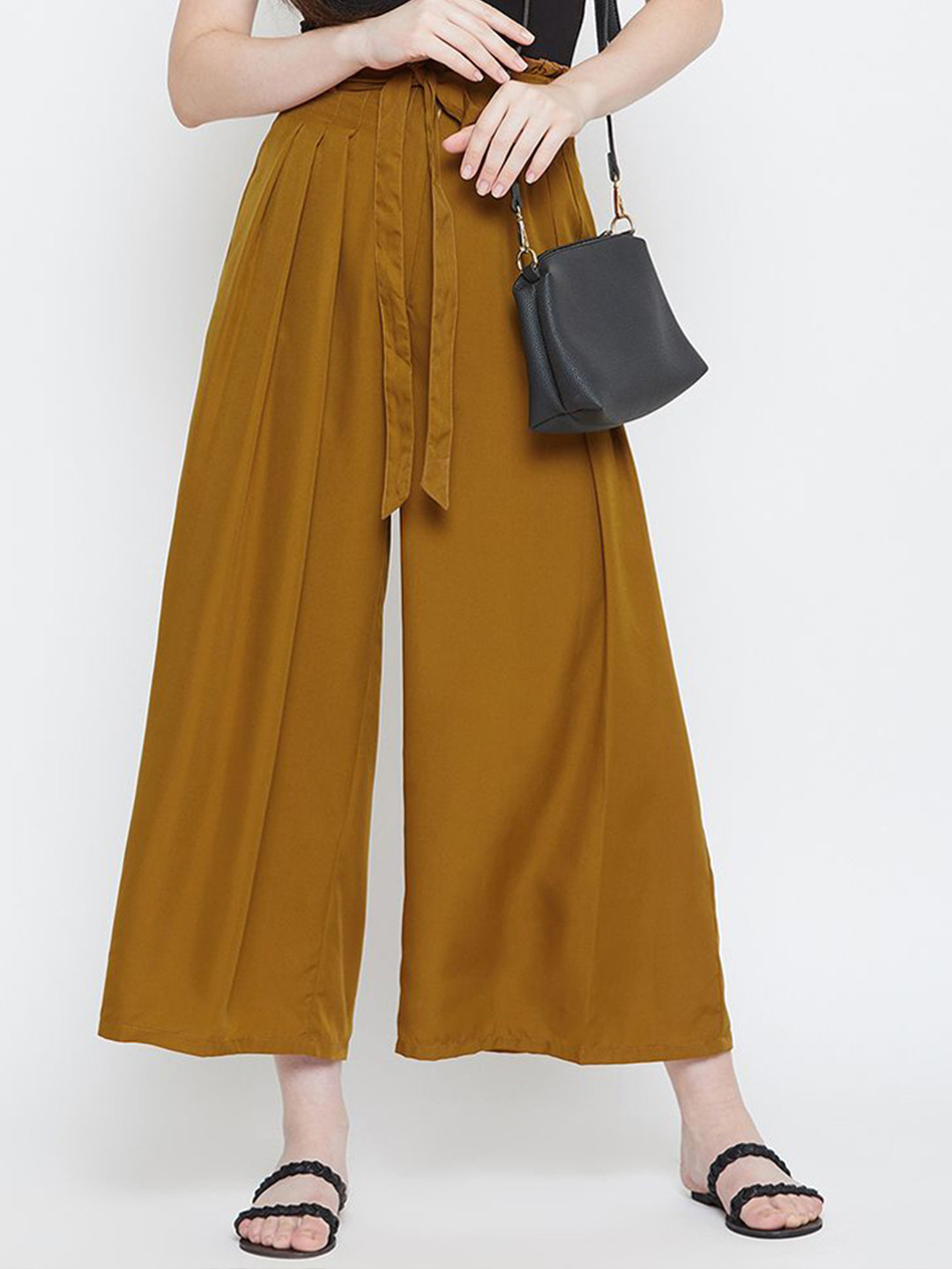 4WRD by Dressberry Women Smart Pleated Trousers