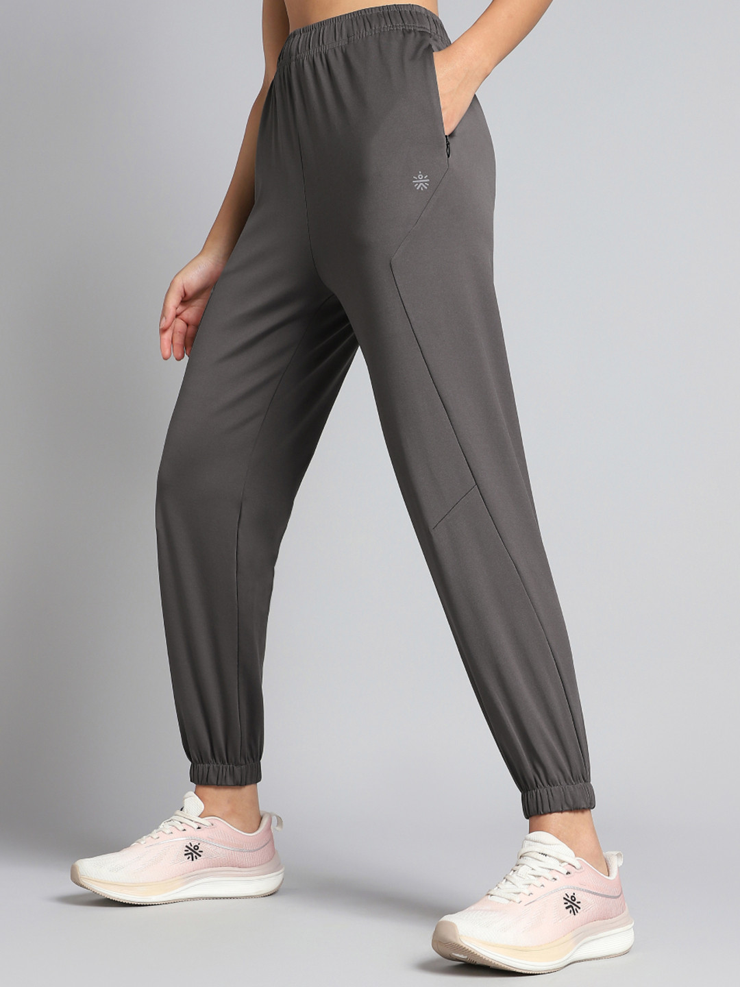 CULT Women Dark Grey Pace Up Jogger