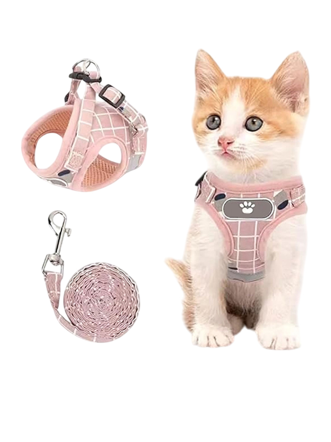 PETBABAS Cat Adjustable Comfort Harness