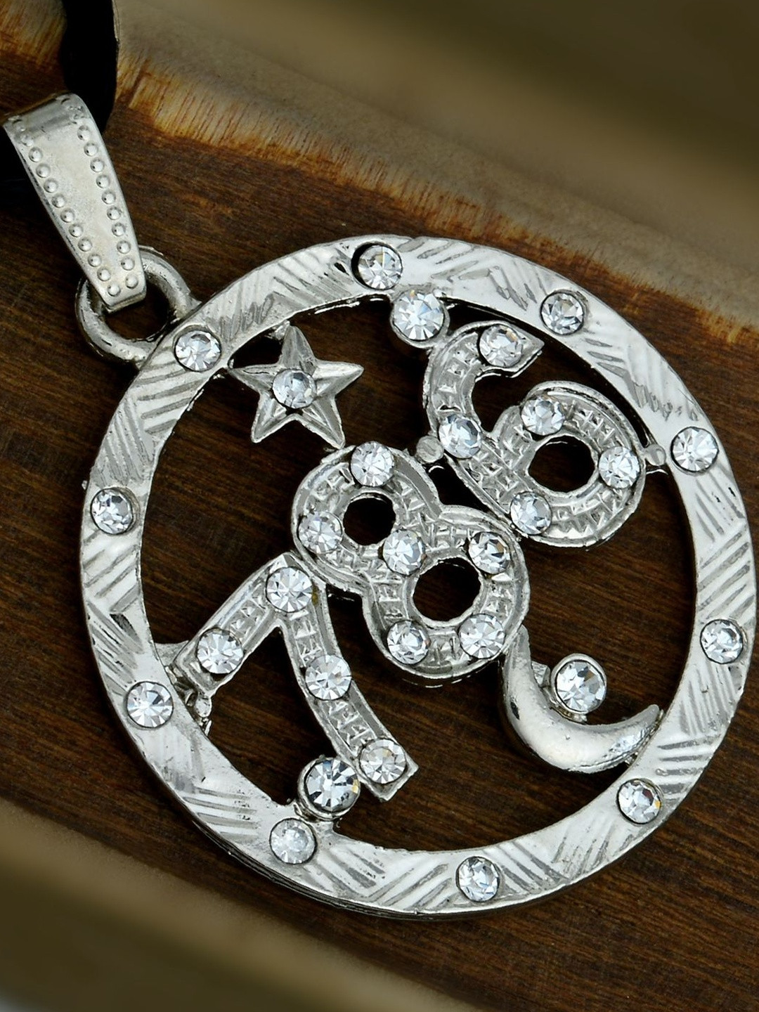 CZ 786 spiritual Round muslim chain Pendant necklace