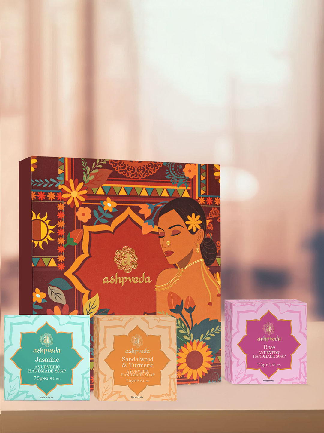 Ashpveda Refreshing Bath Kit Gift Box Set