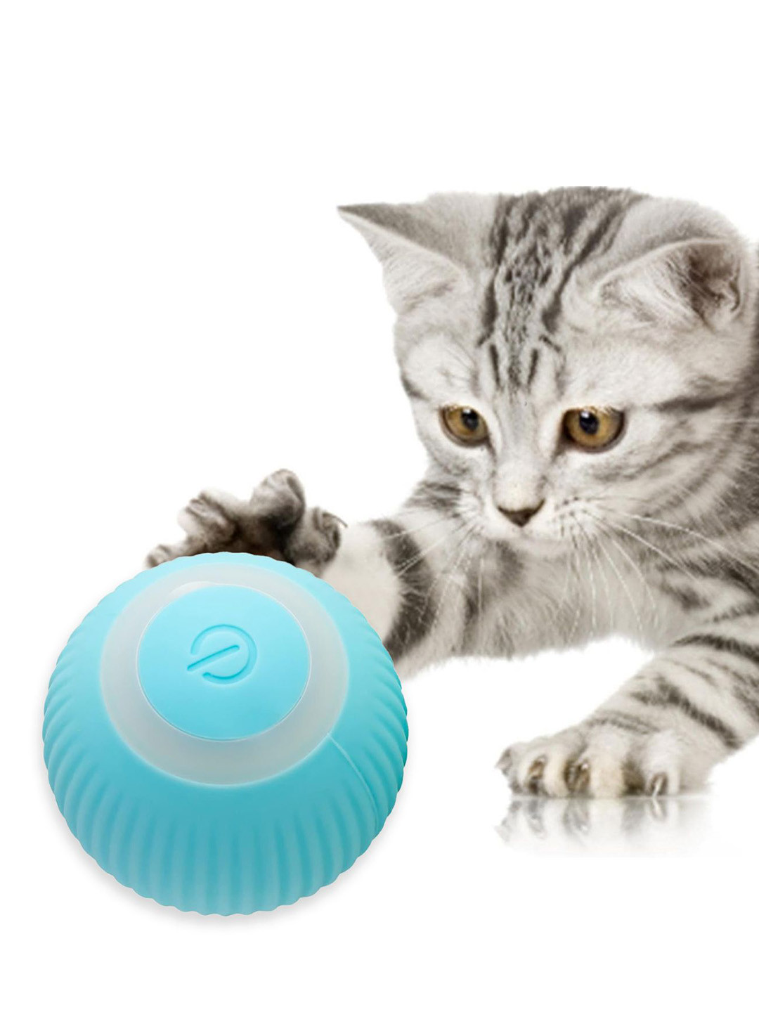 Petbabas Smart 360 Self-Rolling Cat Chasing Rotatable Toy Ball