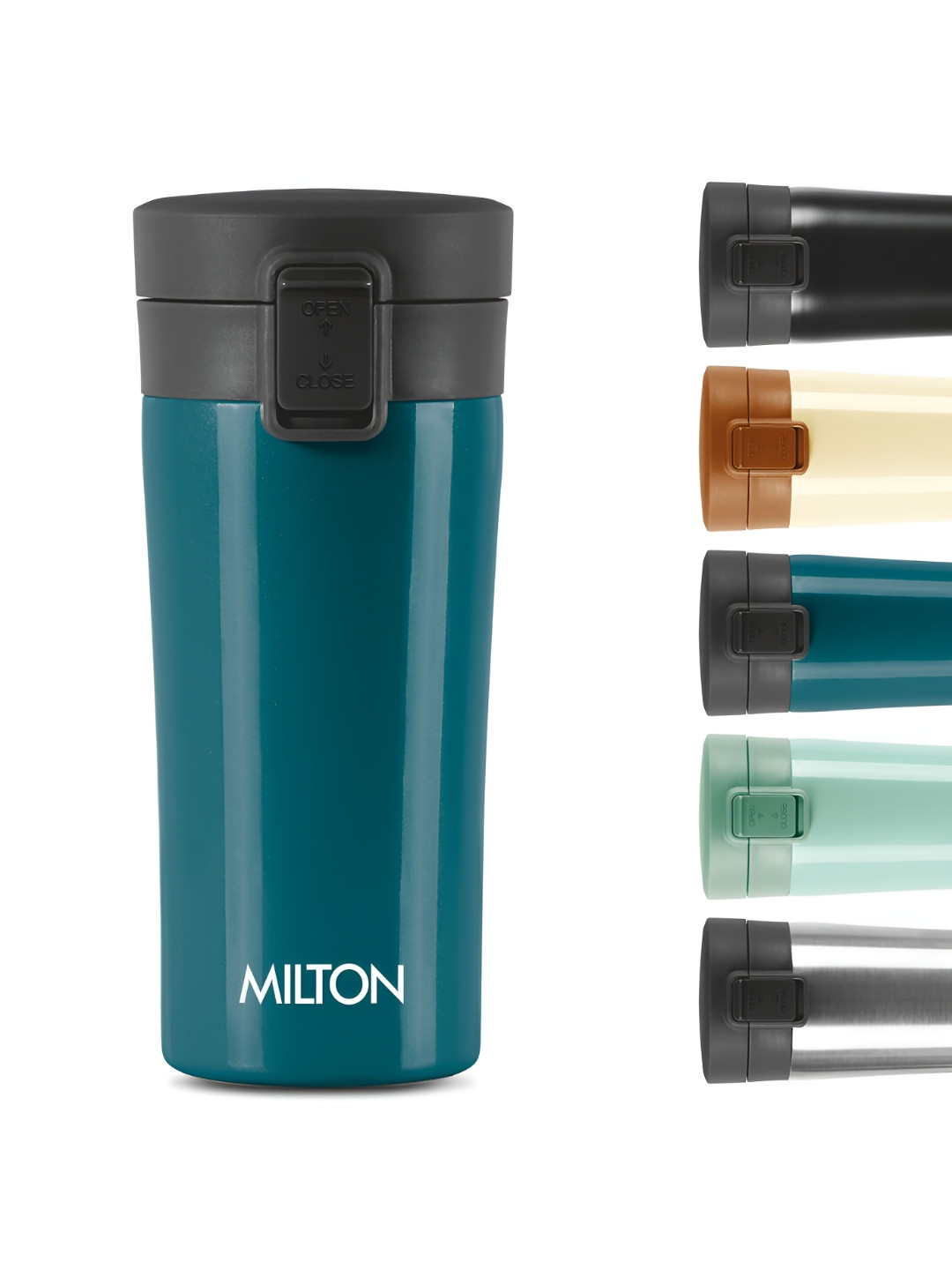 Milton Teal Stainless Steel Thermosteel Vacuum Insulated Glossy Cups And Mugs