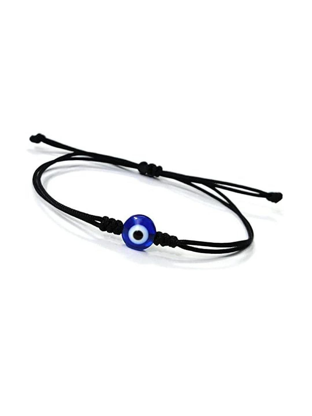 QNAM Blue Plastic Zircon Bracelet