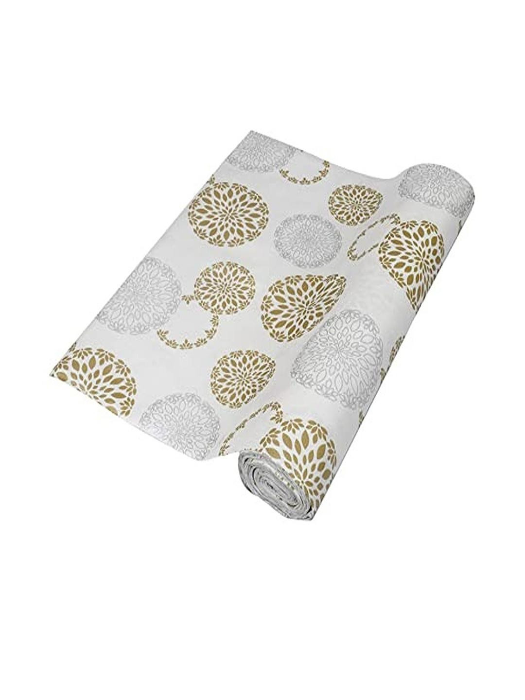 POP SHADE White Set of 1 Water Resistant Shelf Liner Organisers