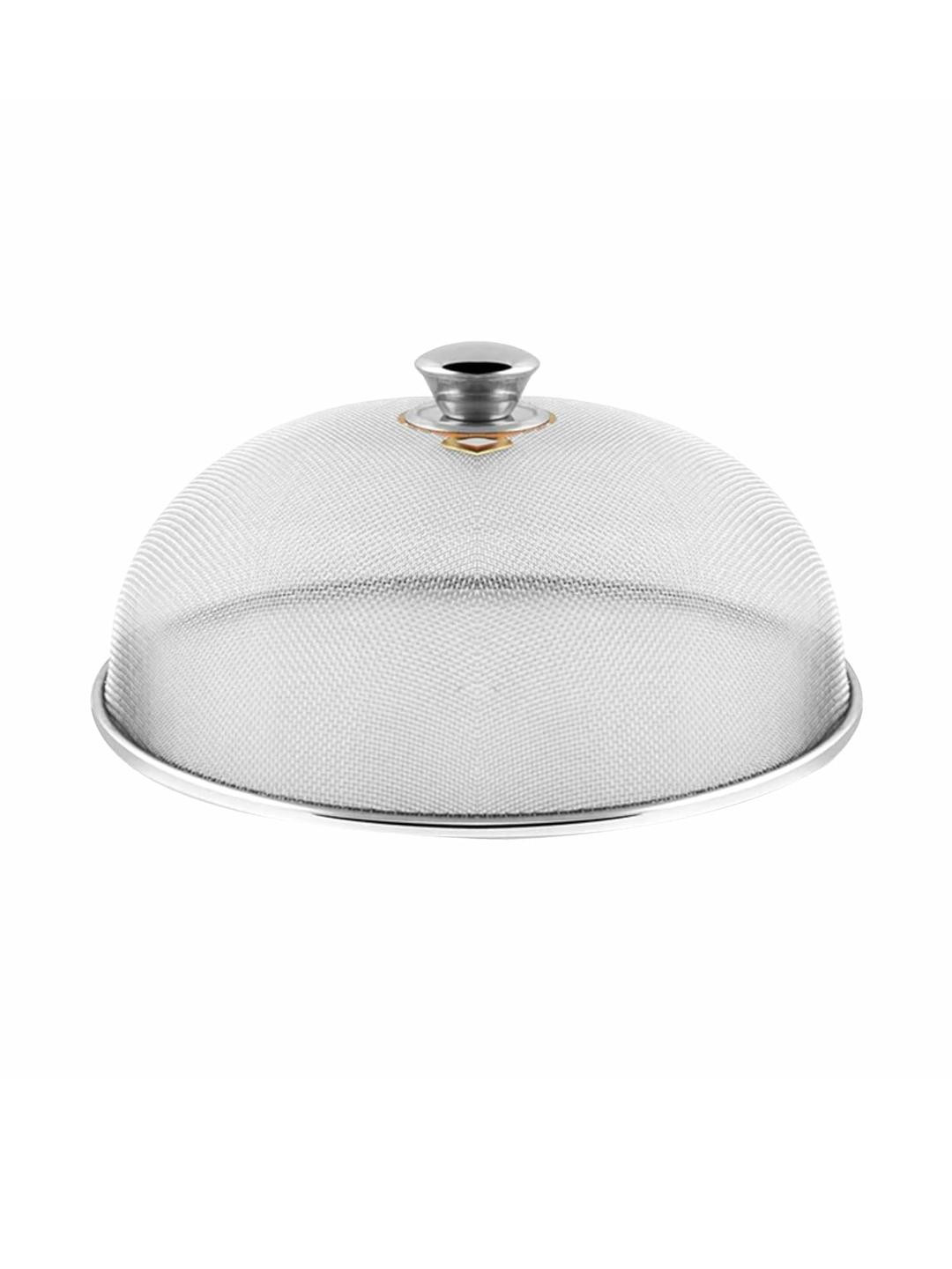 Prabha Stainless Steel With Lid Knob Dish Cover