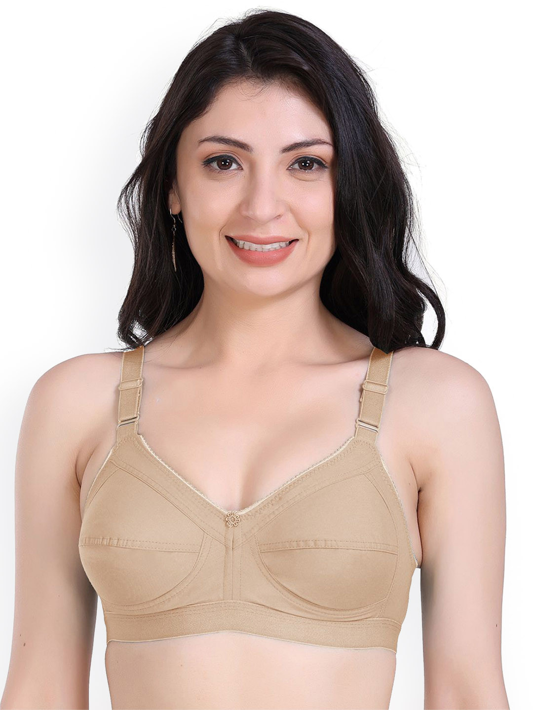 SHYAM SONS FLAIR Women Seamed Wireless Non Padded Bra