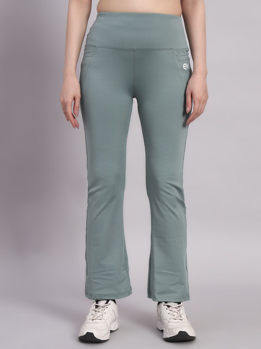 ENDEAVOUR WEAR Women High-Waisted Flared Yoga Tights