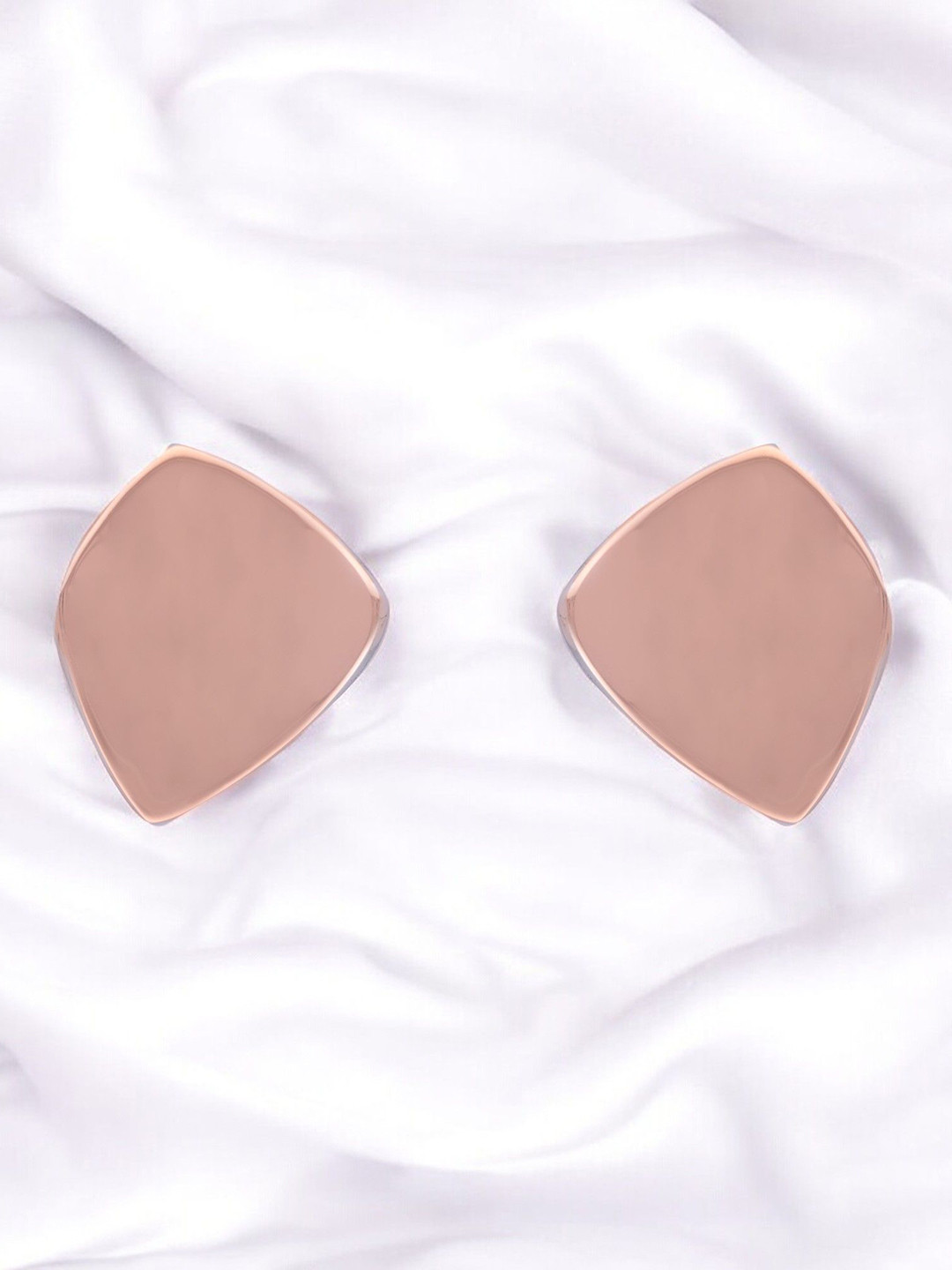 Crash.Club By CKC Silver-Plated Contemporary Studs