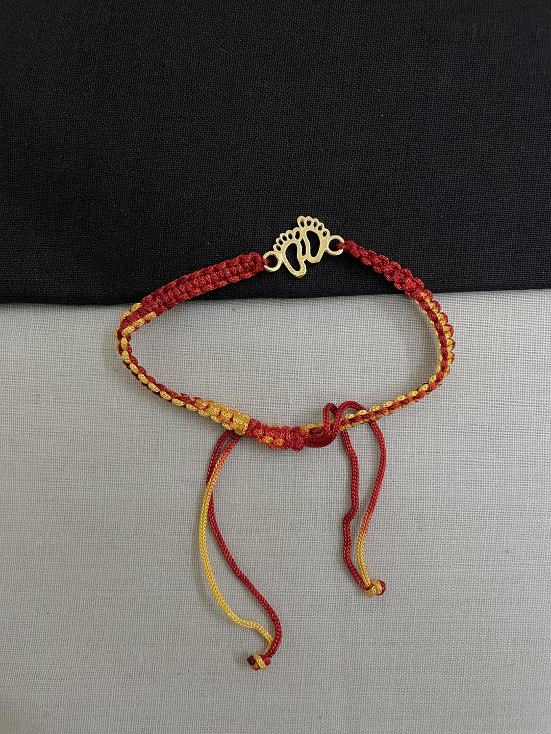 SHILLYN Silver Soul Thread Rakhi