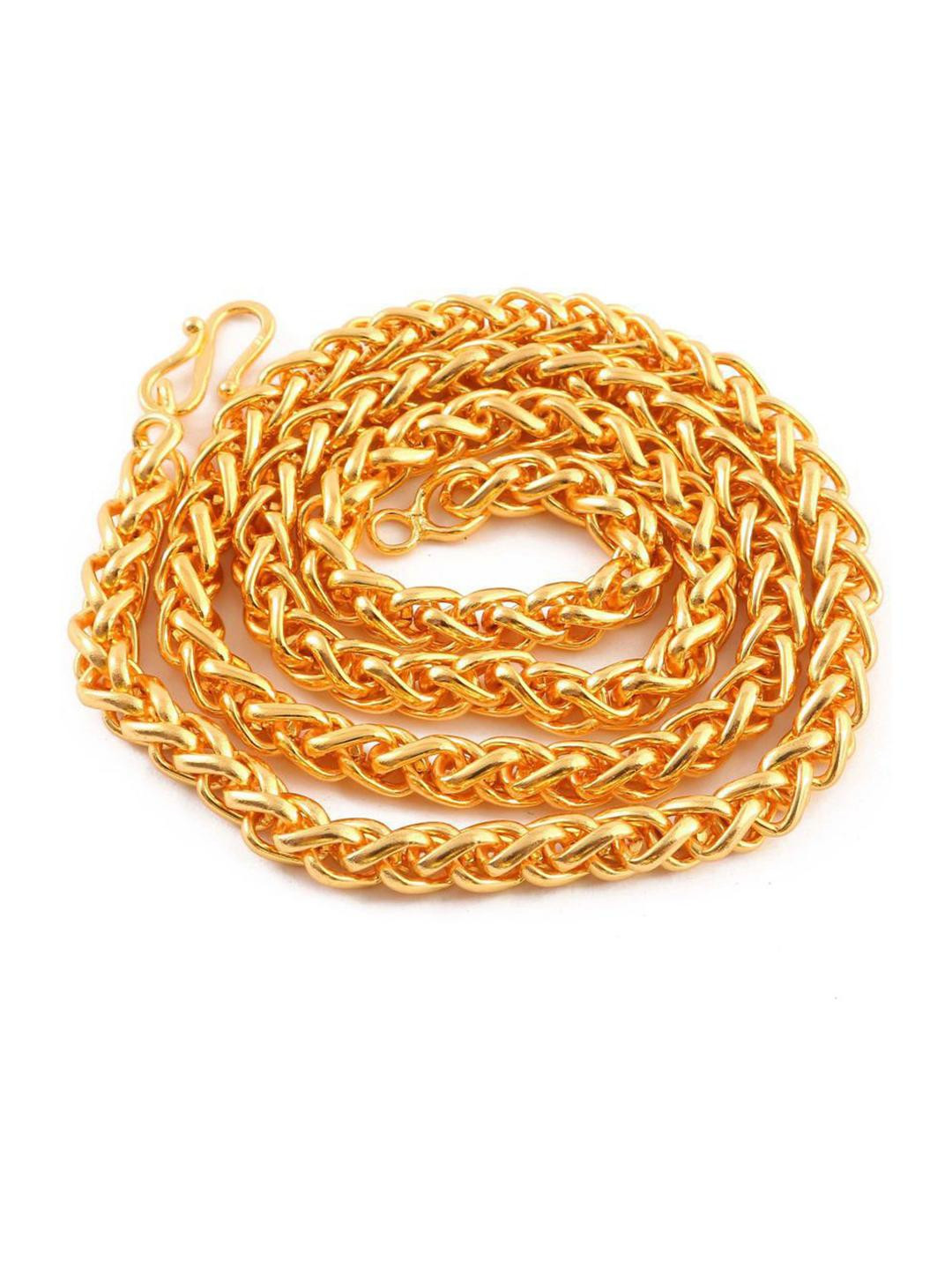 FASHION EMPIRE Men Brass Gold-Plated Chain
