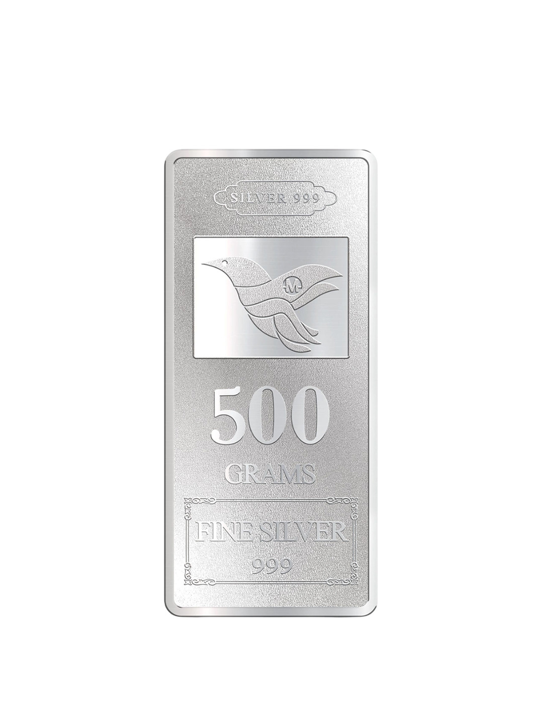 BHIMA Jewels 999 Purity Silver Bar 500g