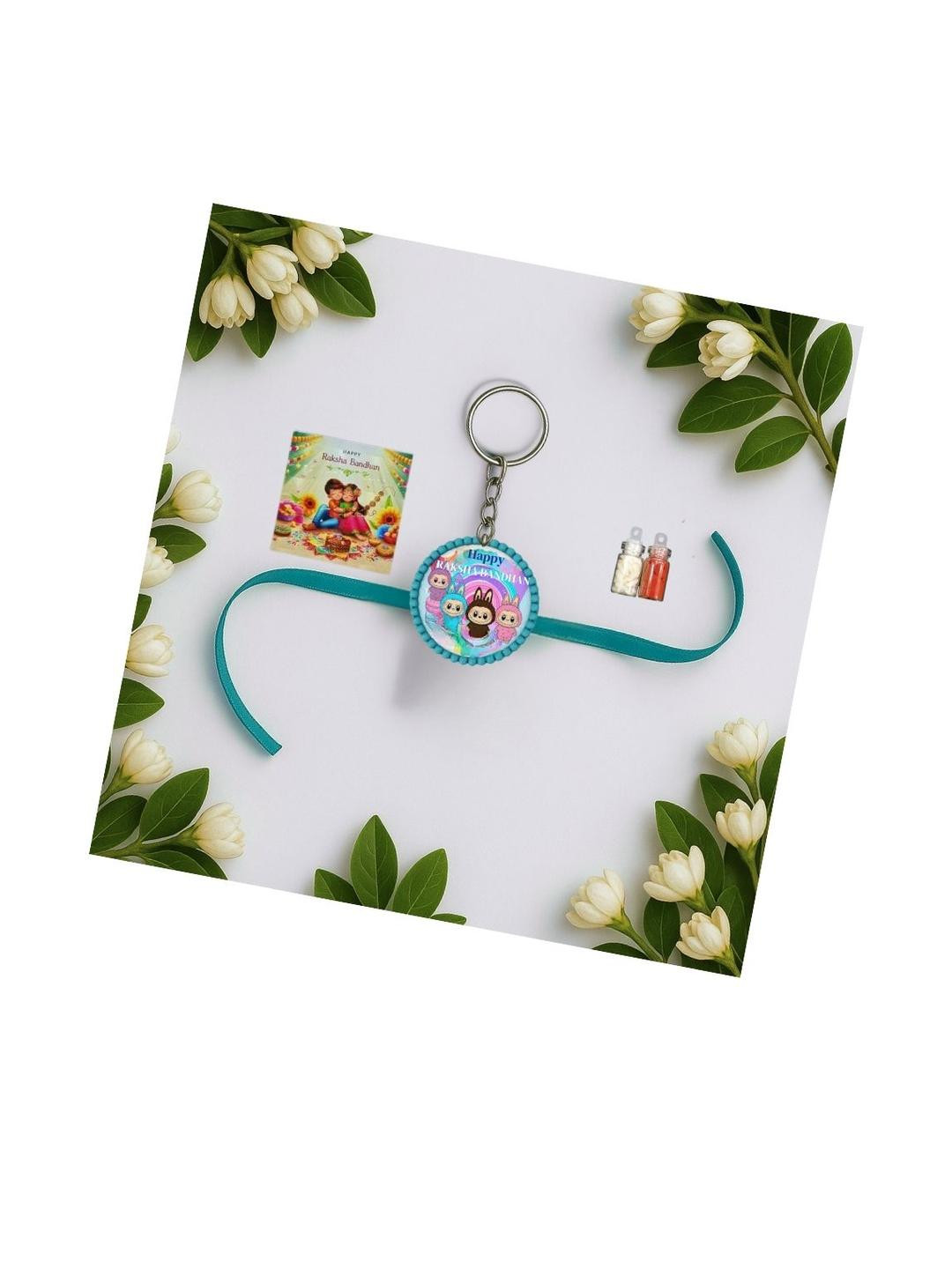 vs club Labubu Cartoon Character Rakhi