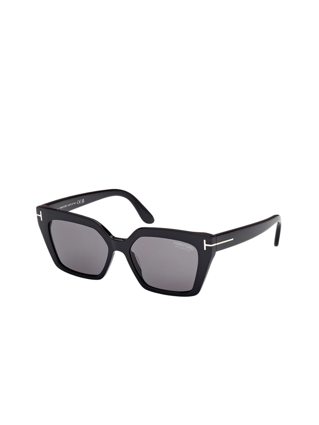 Tom Ford Men Grey Lens & Black Butterfly Sunglasses