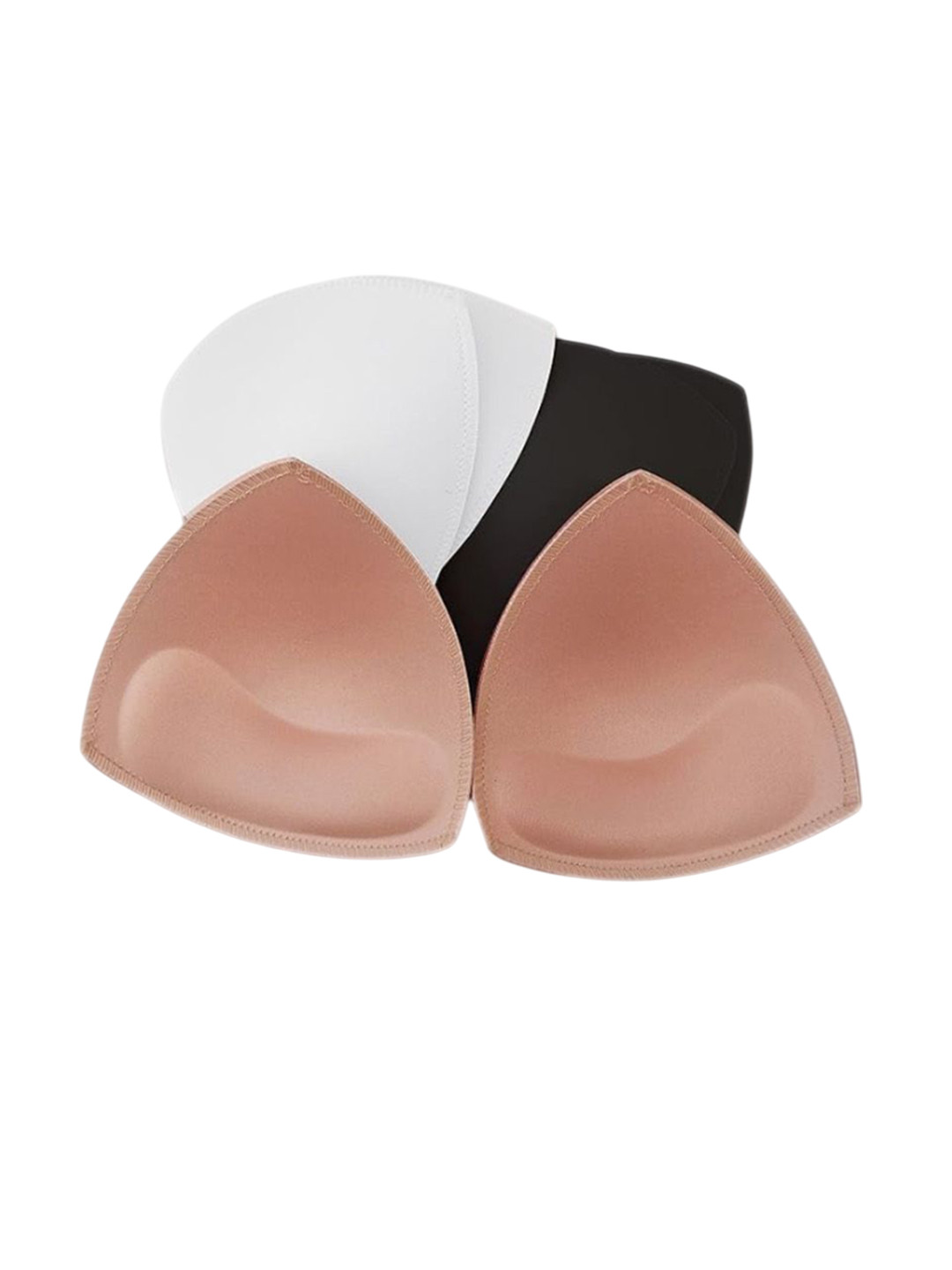 G Heist Women Pack of 4 Triangle Breast Enhancer Insert Bra Pads