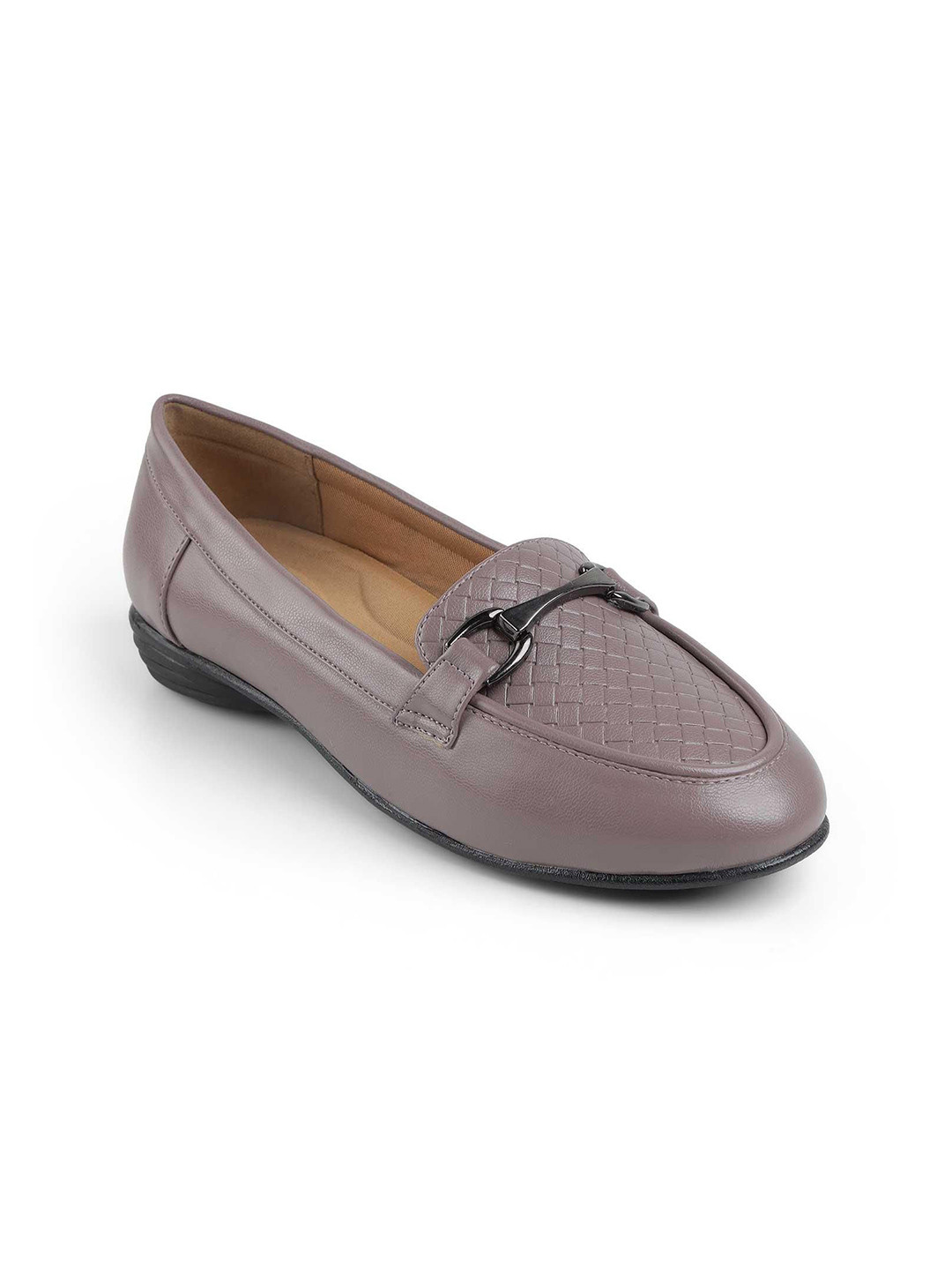 Tresmode Mor Dark Grey Women Casual Loafers