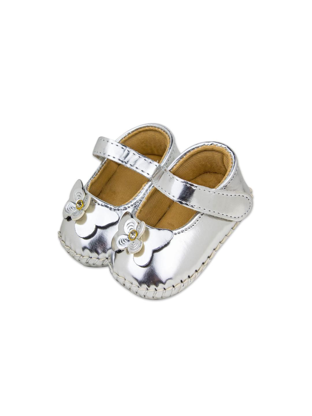 NESKA MODA Girls Butterfly Design PU Booties