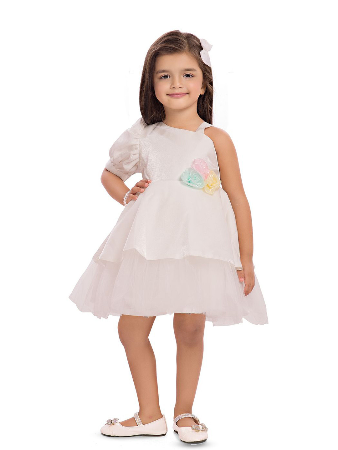 Tiny Kingdom Girls Net A-Line Dress