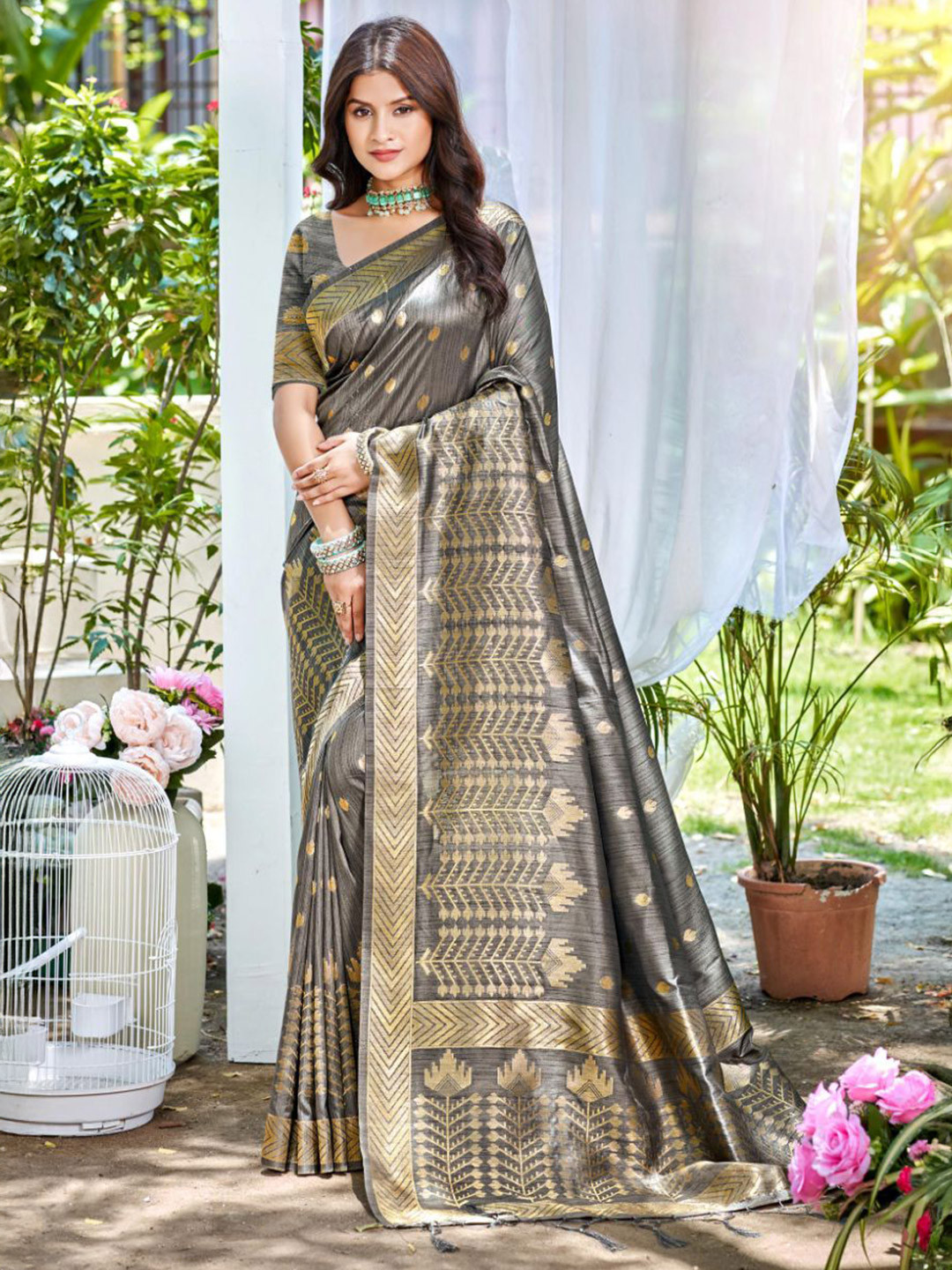 Mitera Woven Design Assam Silk Woven Work Traditional Saree