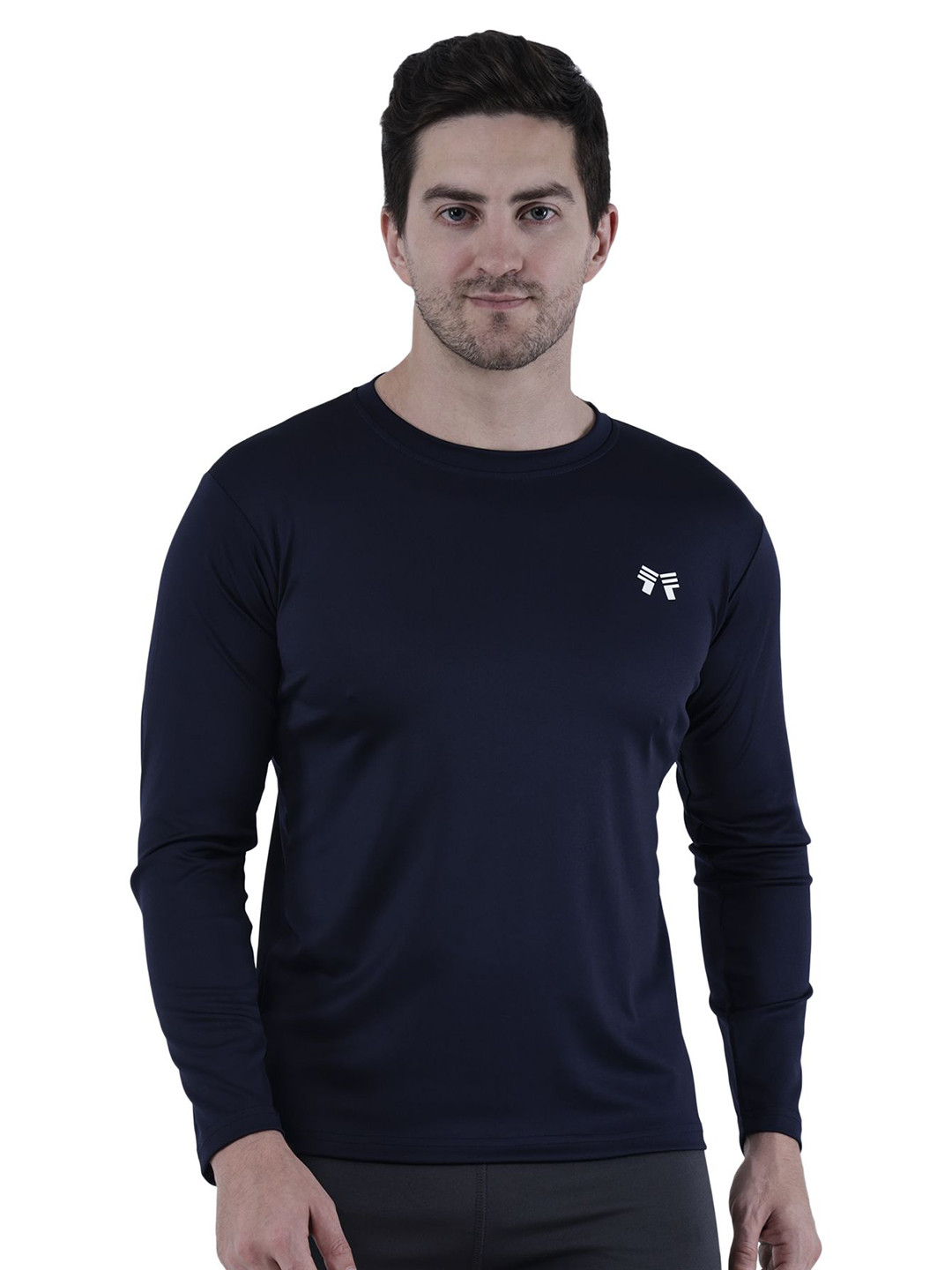 TroopLine Men Dri-FIT Brand Logo Muscle Fit T-shirt