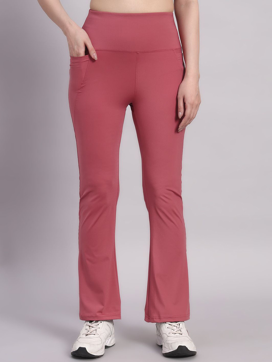 ENDEAVOUR WEAR Women High-Waisted Flared Yoga Tights