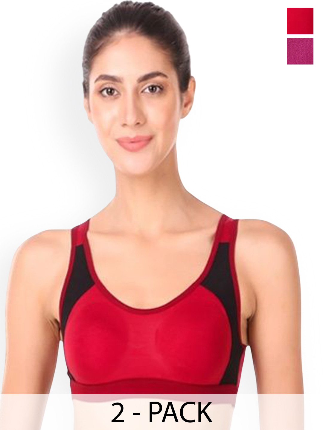 Halfspin Non-Padded & High Coverage Low Impact Sports Bra
