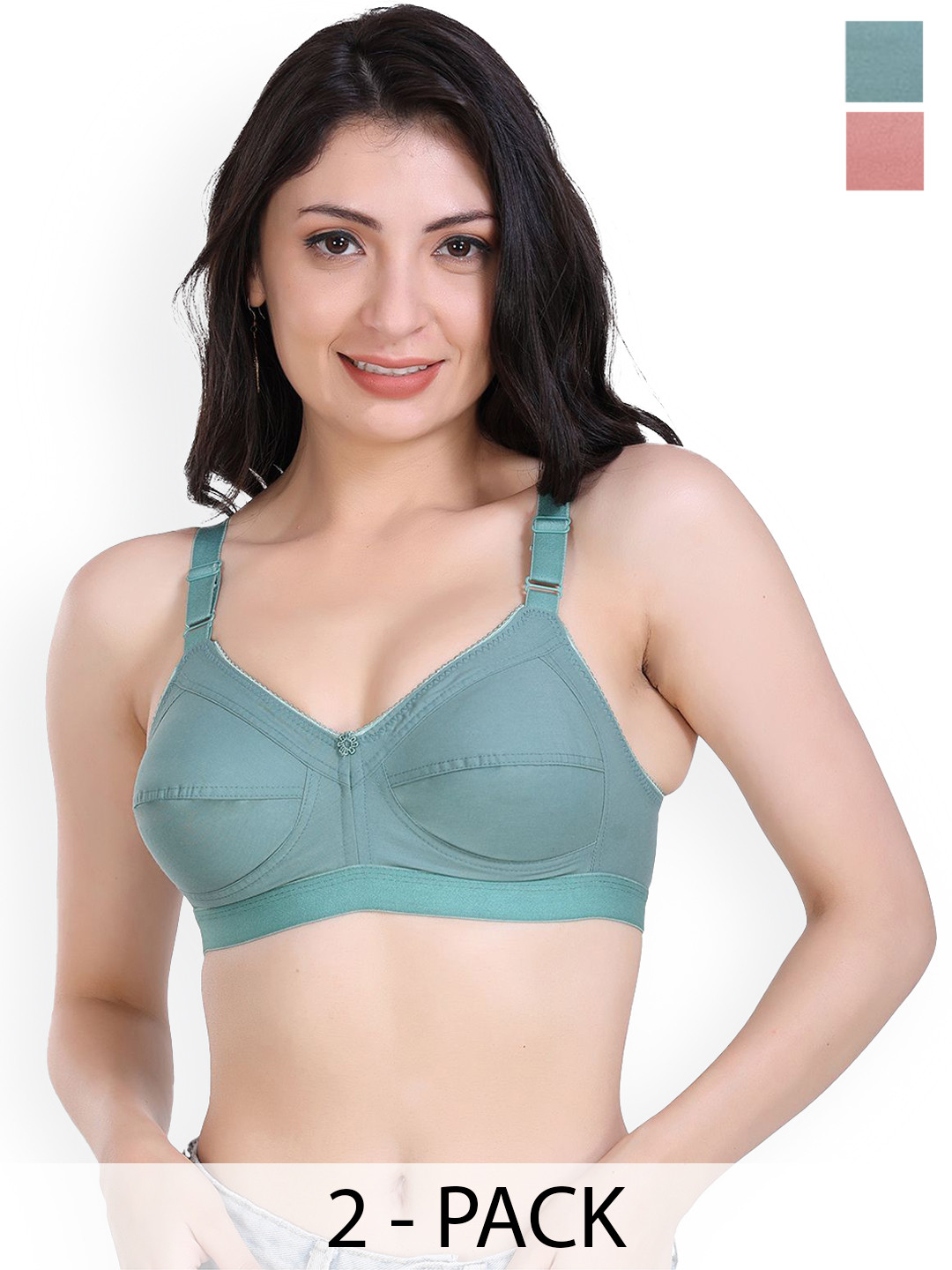 SHYAM SONS FLAIR Full Coverage Wireless Non Padded Bra