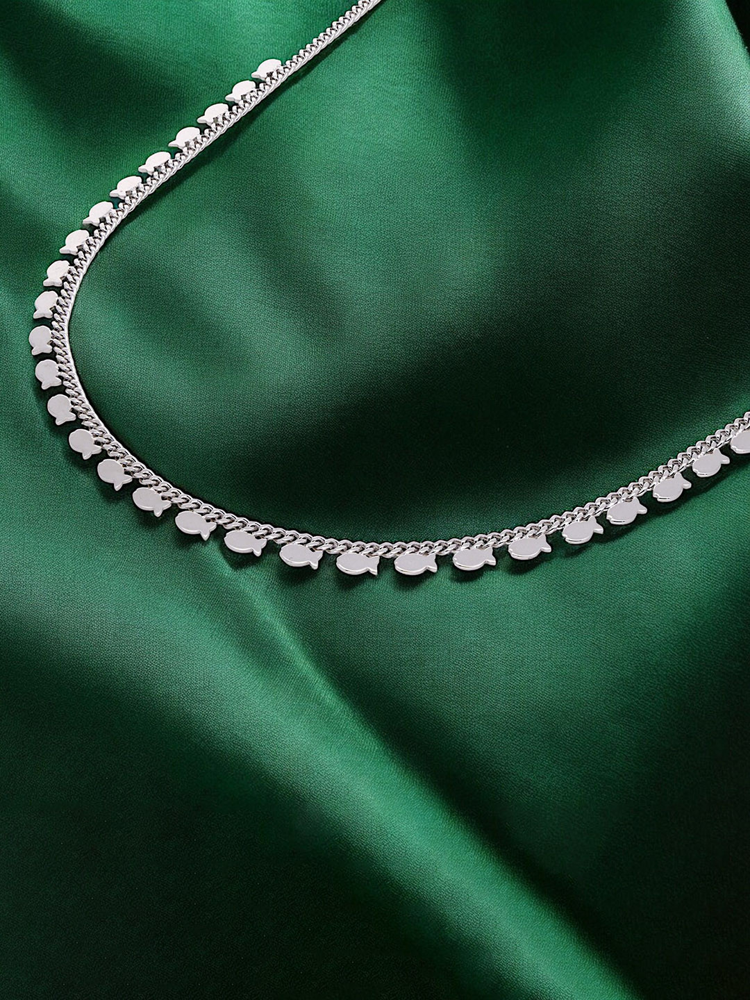 Crash.Club By CKC Silver-Plated Necklace and Chains