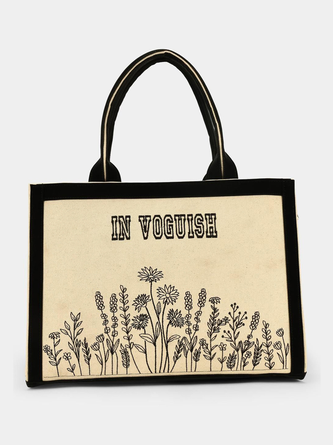 IN VOGUISH Women Graphic Printed Tote Bag