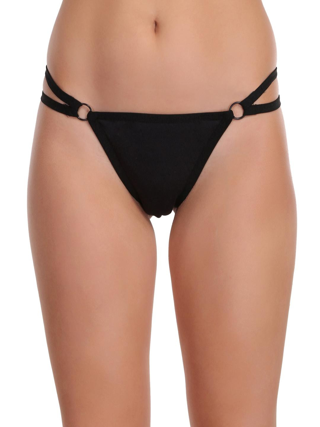 SELFCARE Women Cotton Blend Seamless Mid-Rise Thongs