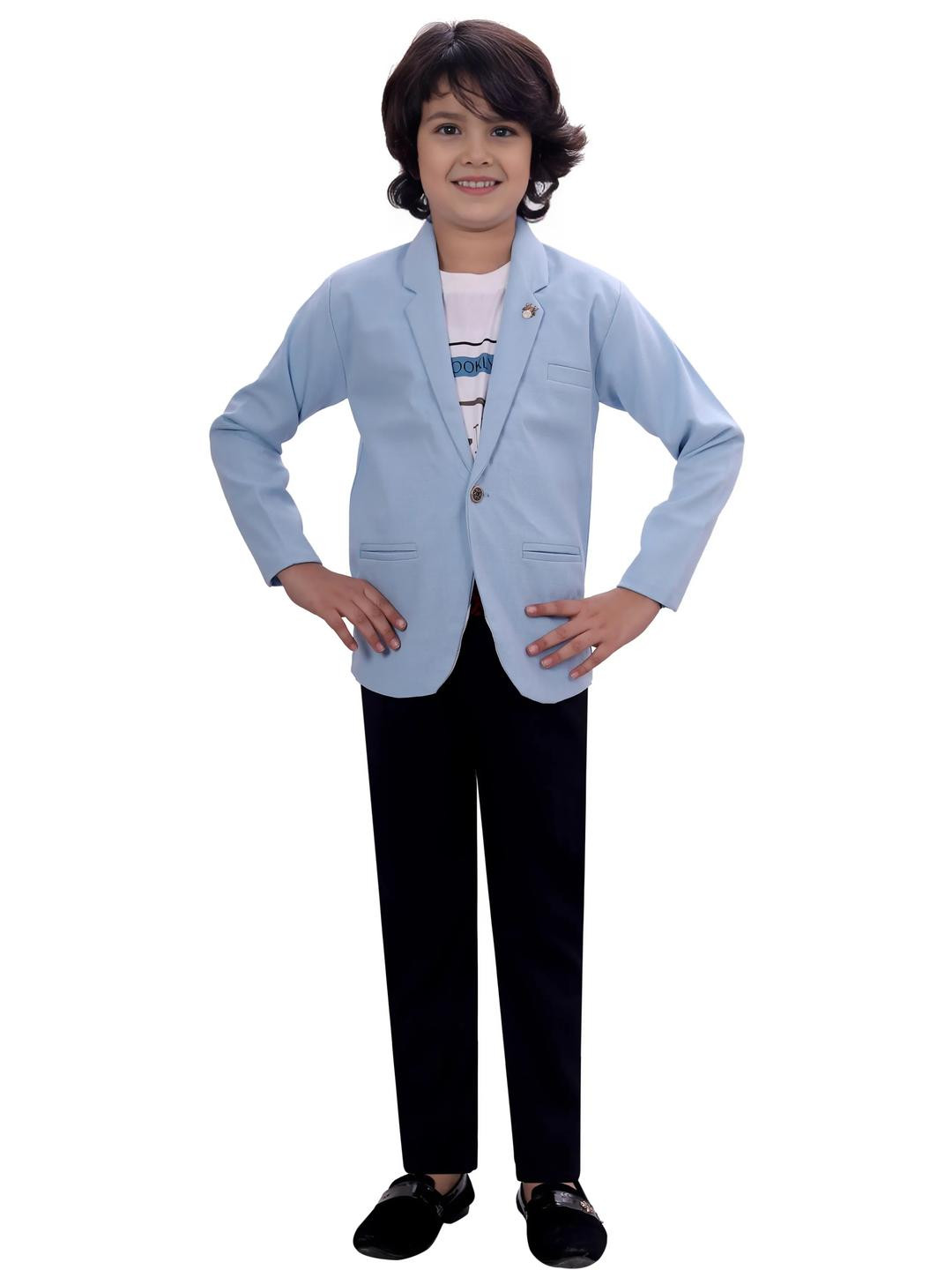 RICHIE RICH Boys Blue Formal Blazer