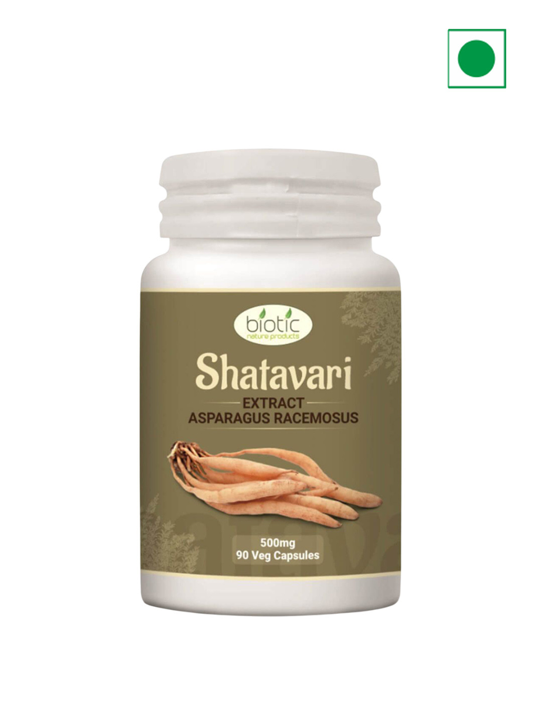Biotic Shatavari Capsules Extract 500mg 90 Capsules