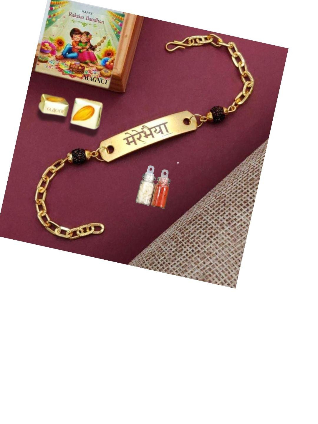 vs club Metal Charm Elasticated Rakhi