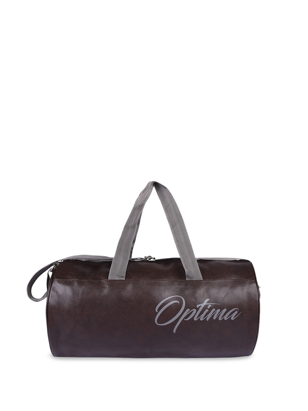 Optima Unisex Leatherette Medium Sports Gym Duffel With Dual Handles
