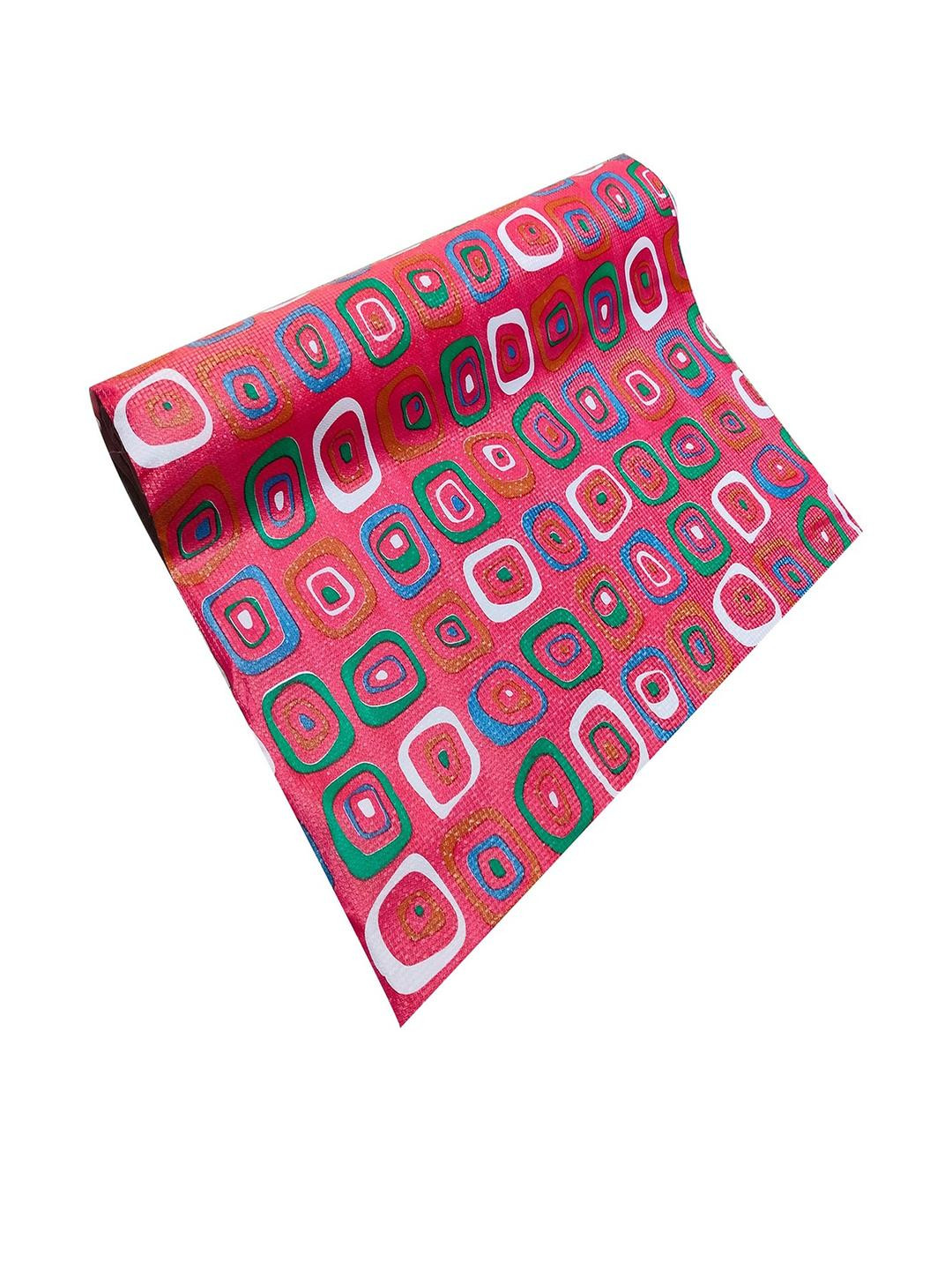 POP SHADE Multicoloured Set of 1 Water Resistant 5 Meter Shelf Liner Organisers