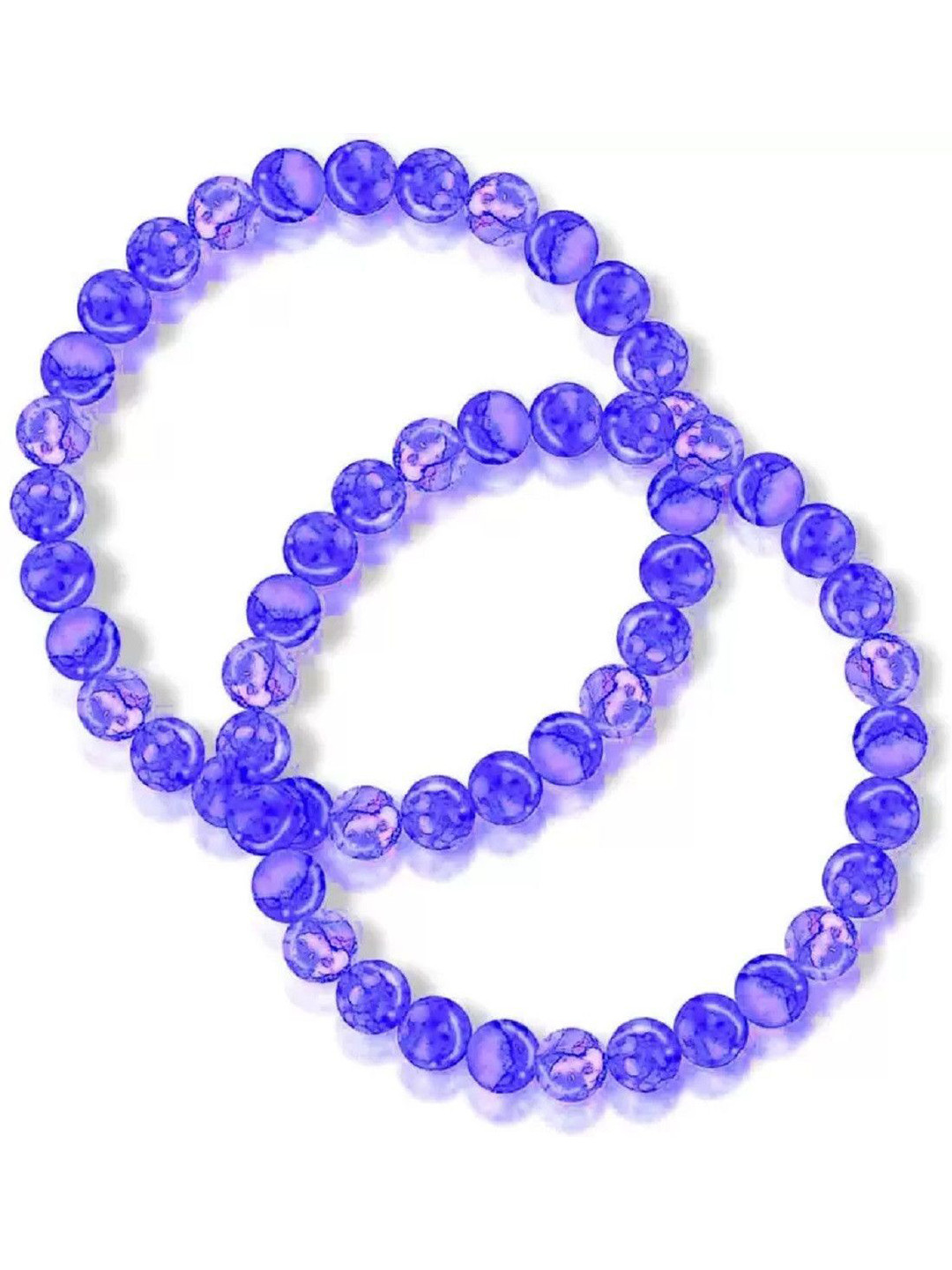QNAM Purple Fabric Bracelet