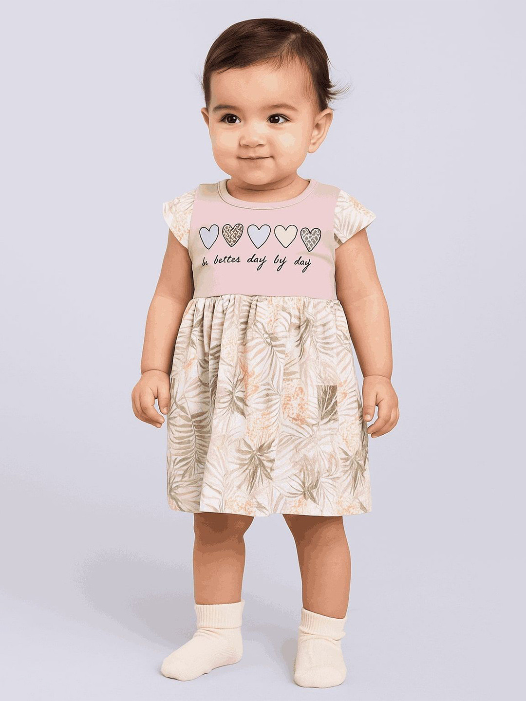Melon Kidswear Print A-Line Dress