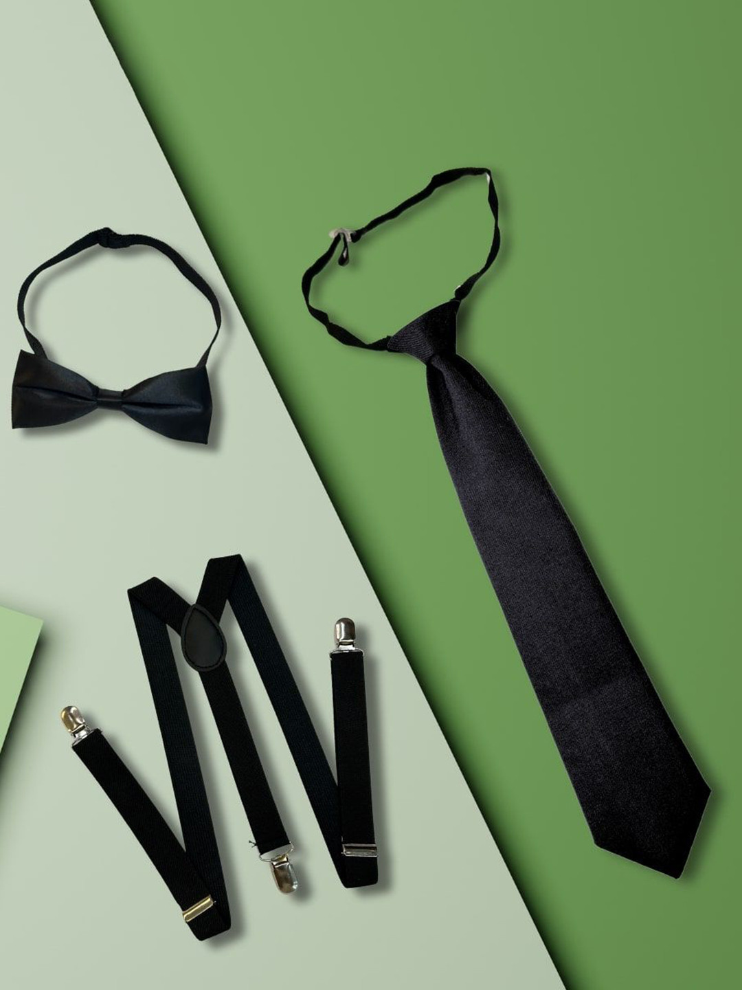 Kaku Fancy dresses Kids Suspender Bow Tie Set